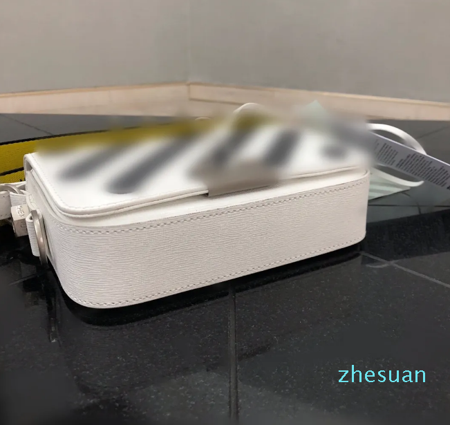 

Popular Mini small women leather bag spring and summer Single Shoulder Messenger women039s bags white stripe with yellow black 8023376, Red