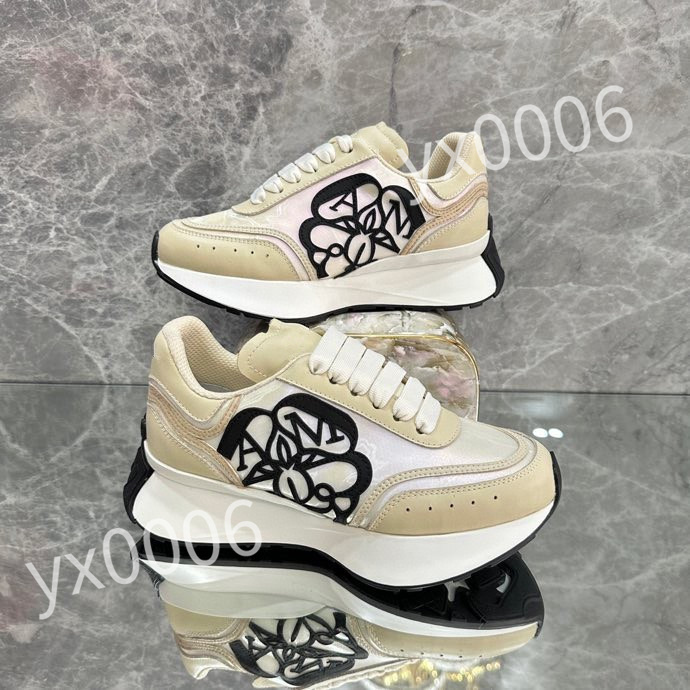 

2023 new top Hot Designer sneaker men women reflective casual shoes Genuine Leather sneakers party calfskin tops quality shoe, 01