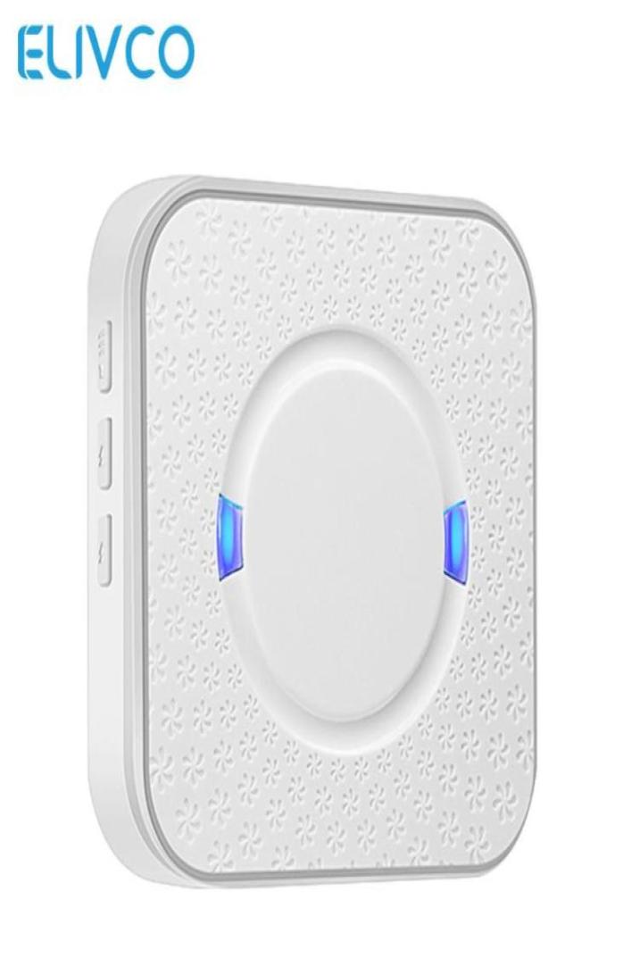 

433MHz Chime Ding Dong Wifi Smart Video Doorbell Receiver 52 Chimes 110dB AC 90V250V Indoor Intercom Door Bell Receiver5997379