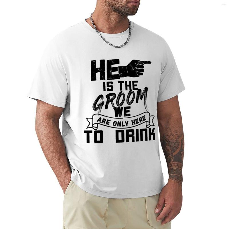 

Men's Polos He Is The Groom - Bachelor Party /b Right T-Shirt Shirts Graphic Tees Edition T Shirt Tee Tshirts For Men, Dark coffee