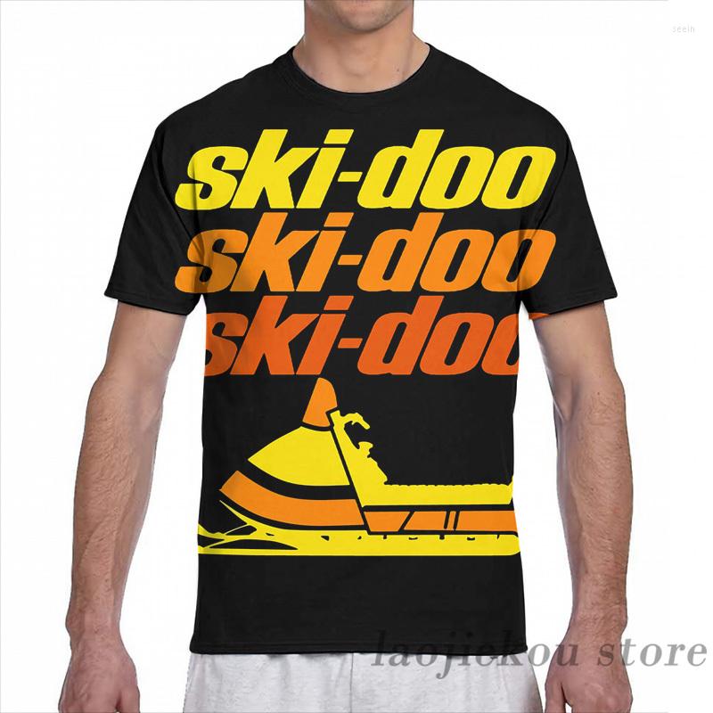 

Men's T Shirts Vintage Ski Doo Snowmobiles Men T-Shirt Women All Over Print Fashion Girl Shirt Boy Tops Tees Short Sleeve Tshirts