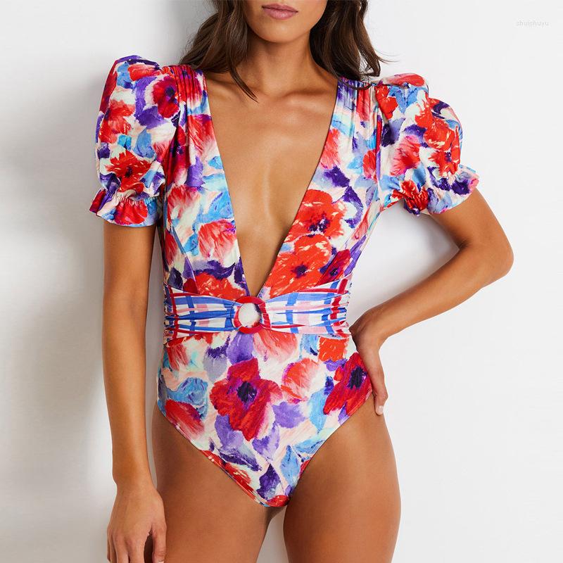 

Women's Swimwear Pareo Beach Swimsuit Women One Piece 2023 Bikini Swim Suit Hubble Bubble Long Sleeve Print Backless Wetsuit Skirt Polyester, Skirt is one size