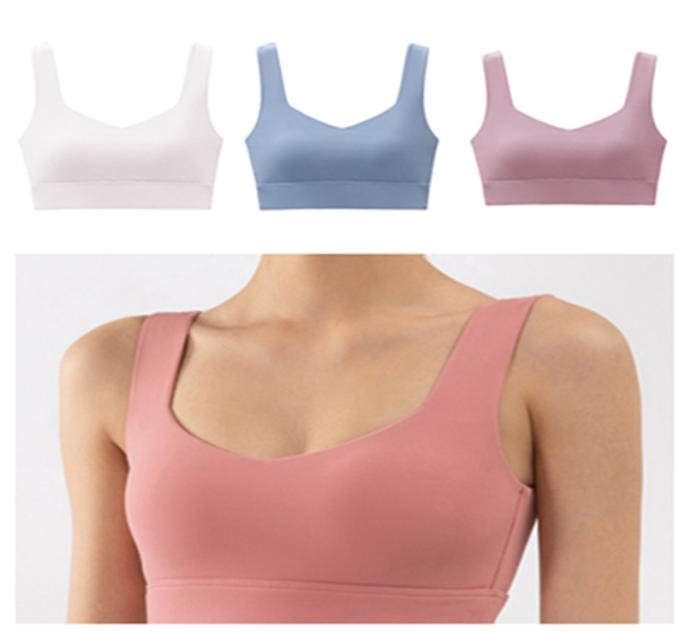 

2022 Align -07 New Yoga Vest Fitness Sports Shockproof Beautiful Back Anti-sagging High Elasticity Tight Bra Yoga Wear Women7110883, White