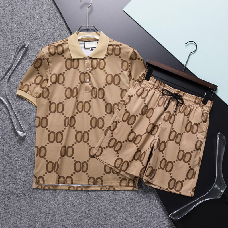 

tshirt polo designer Mens Tracksuits Sets Jogger Sporting Suit Men Women Short Pants polo Pullover Tracksuits Men Sports Suits Set, 08
