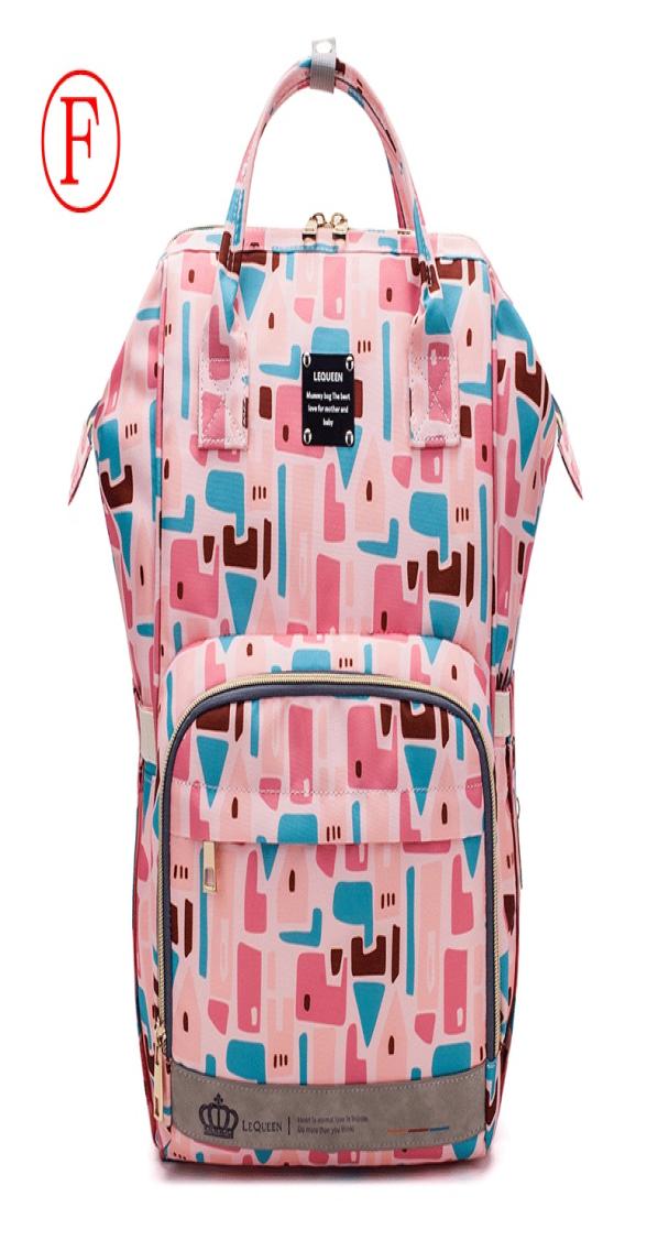 

NEW Fashion Mummy Maternity Nappy Bag Large Capacity Baby Bag Travel Backpack Designer Nursing Bag for Baby Care7945071, Red