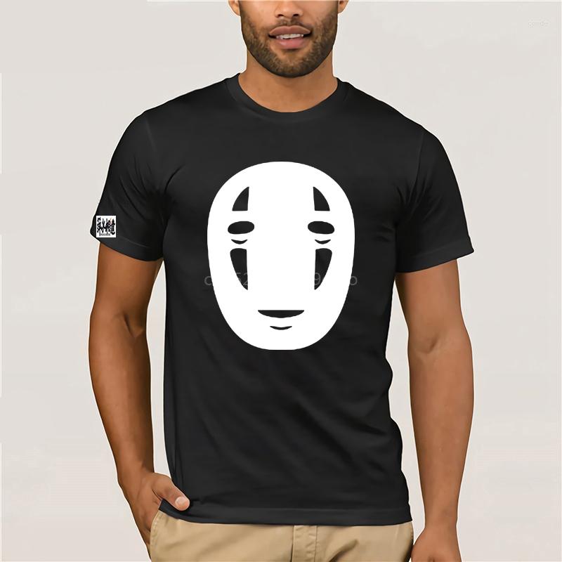 

Women's T Shirts Spirited Away Studio Gibli No Face Cartoon Men Black T-Shirt S M L XL Free ShippFashion Summer Top Tee, Green(men)