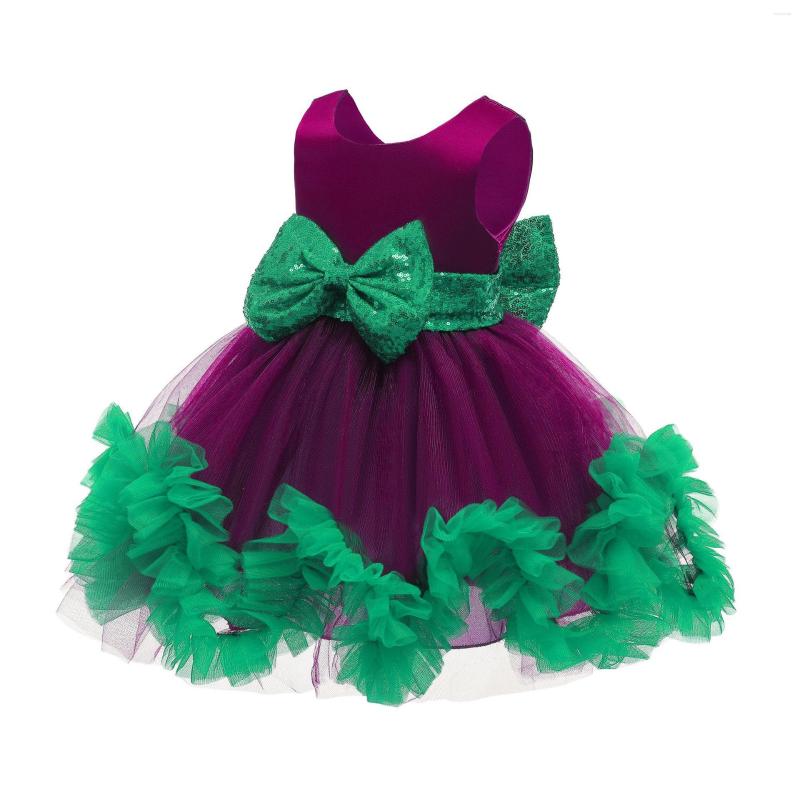 

Girl Dresses 2023 Fashion Children's Clothing Christmas Dress Baby Princess