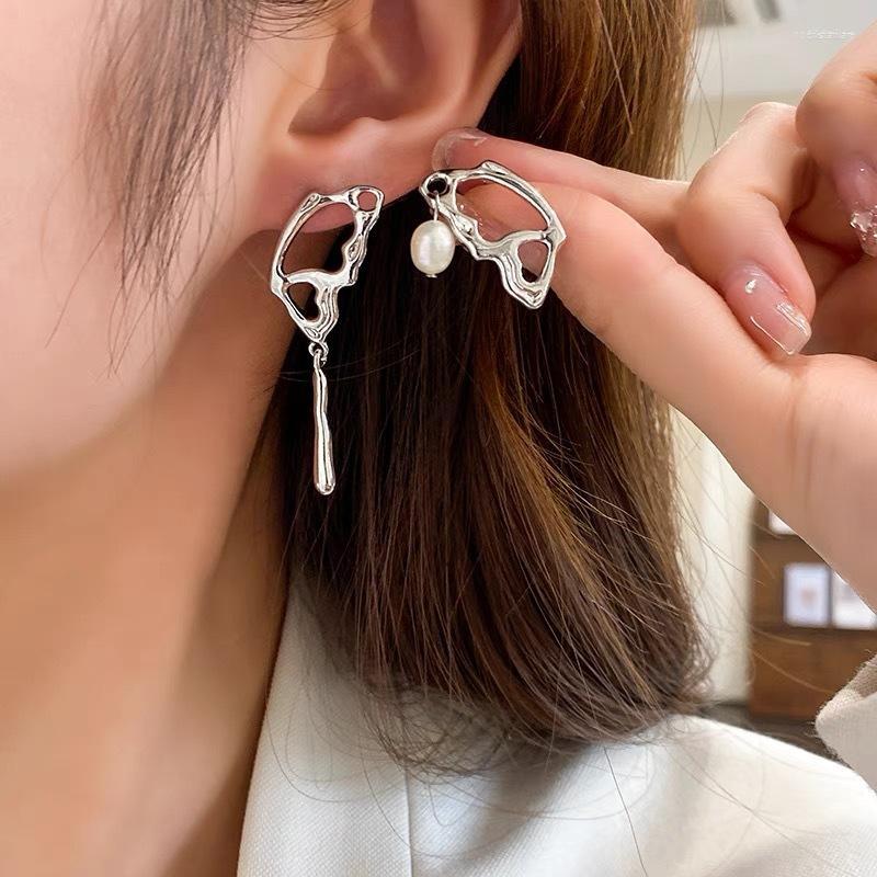 

Dangle Earrings 2023 Pearl Temperament Simple Niche Jewelry Japanese And Korean Style Personality Female Tassel