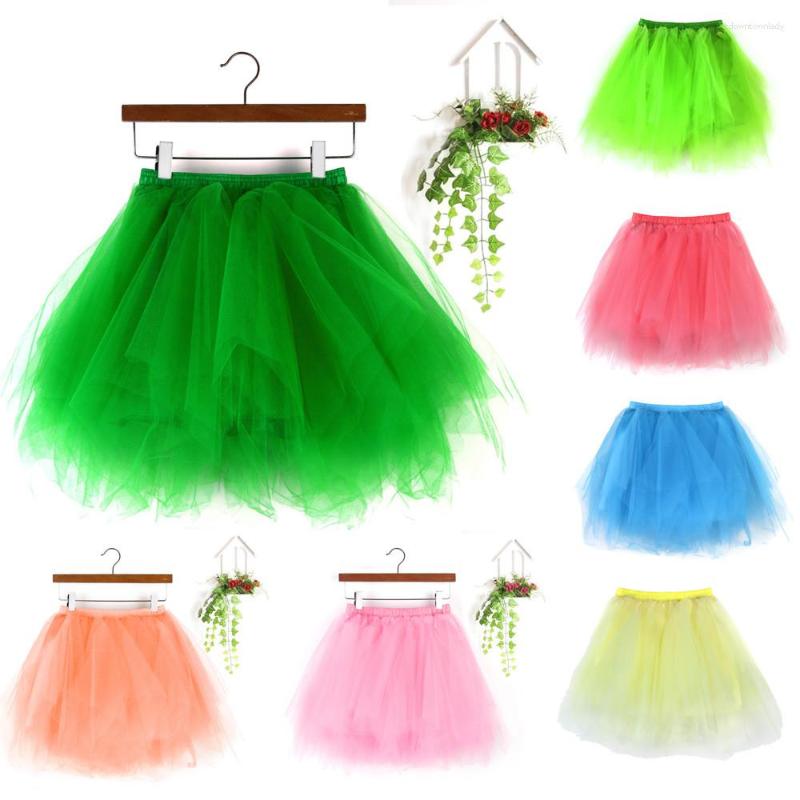 

Skirts Womens Pleated Short Skirt Adult Tutu Dancing, Watermelon