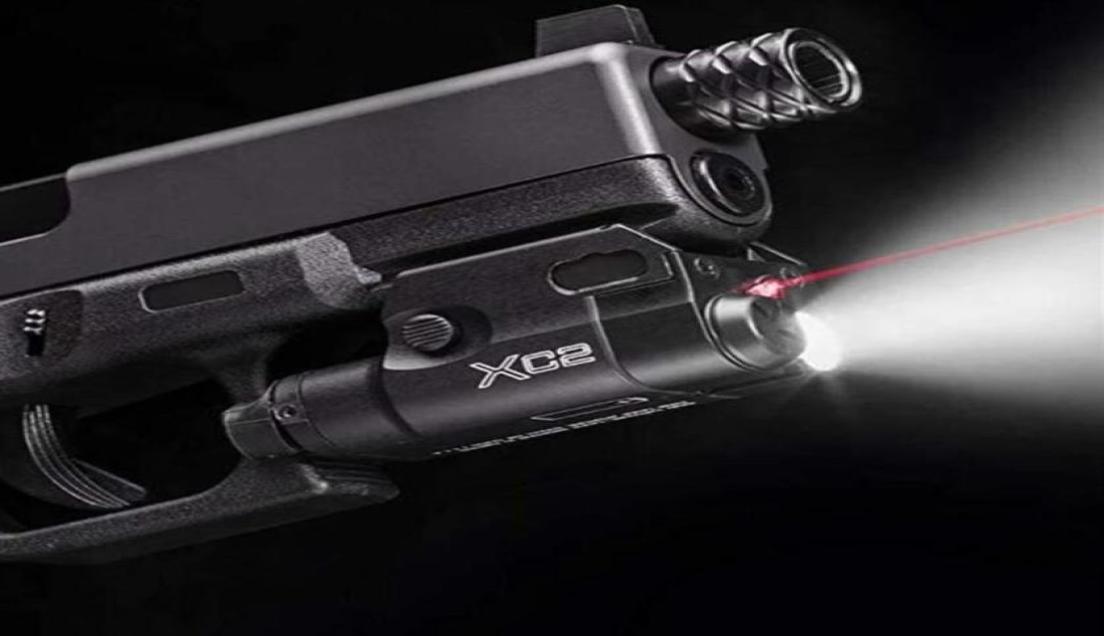 

XC2 Laser Light Compact Pistol Flashlight With Red Dot Laser238N8019578