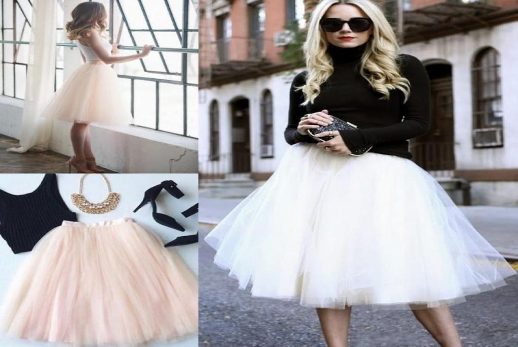 

Popular Soft Tulle Cheap Tutu Skirts for Girls 2018 Tutu Dress Women Sexy Party Dress Bridesmaid Dress Adult Tutus Short Skirt4671427, White