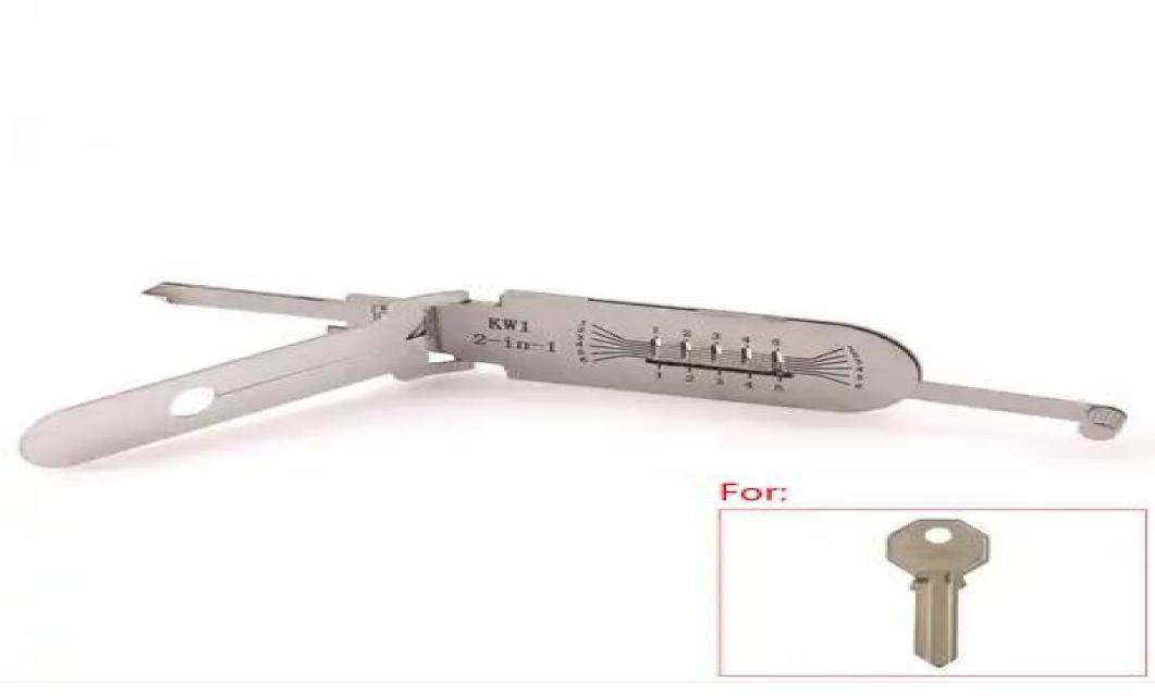 

2020 New Arrived Super Tools KW1 Right Side Left Size kw1 2 in 1 Auto Decoder and Pick Tool locksmith Tools8131988