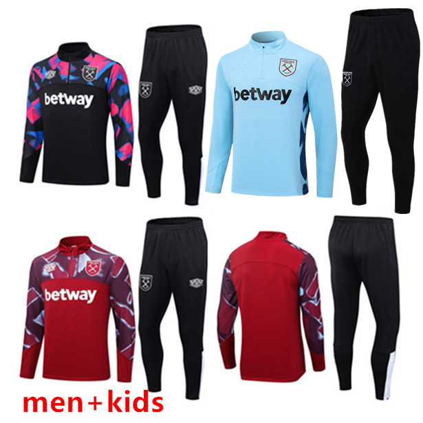 

2023 West Hams soccer Tracksuit L. PAQUETA WEST SCAMACCA RICE kits LANZINI ANTONIO Hams NOBLE VLASIC UNITED BOWEN 22/23 WHU football Tracksuit BENRAHMA MEN Equipmen, Black