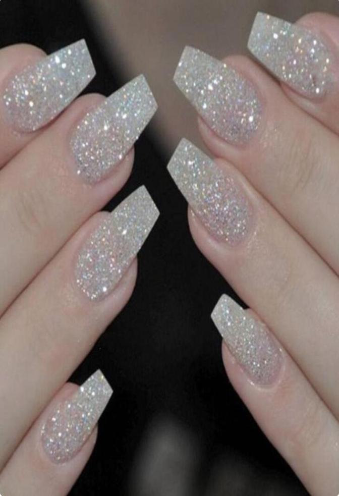 

100PCSBox Ballerina Nails Acrylic False Nails Full Cover NaturalWhiteClear Coffin Nail Tips Artificial French Fake Nail Tips6151623, Sky blue
