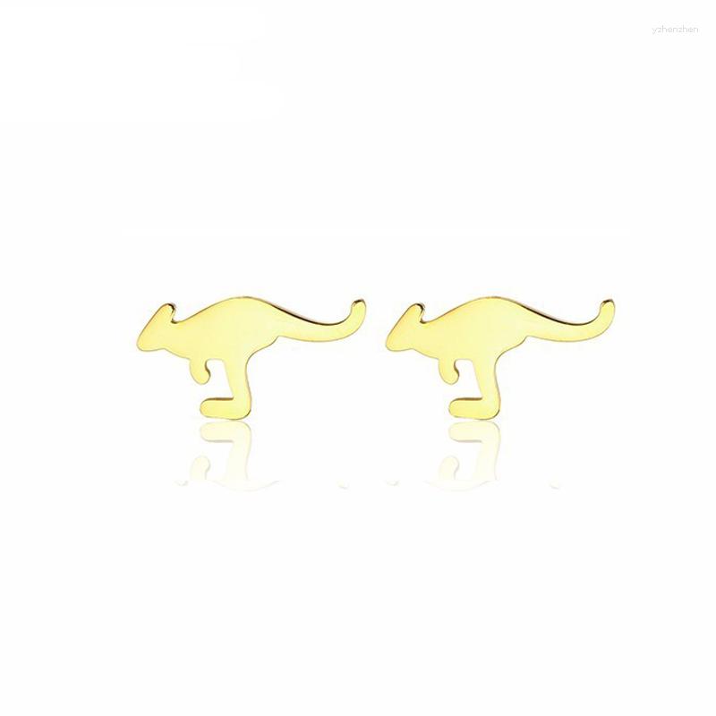 

Stud Earrings Australian Cute Kangaroo Simple Wildlife Woman Daily Jewellery Give Her Birthday Gifts