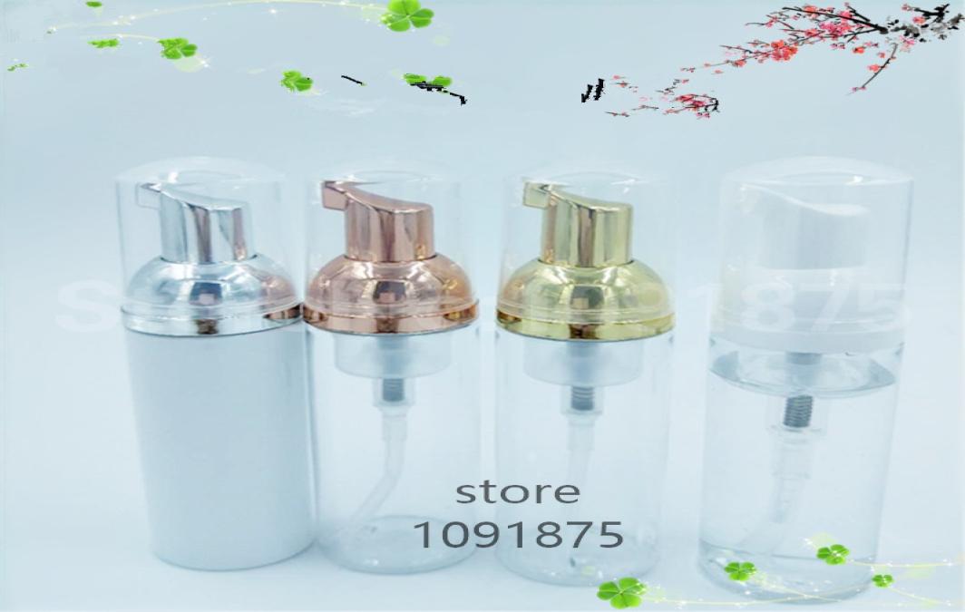 

30ps 30ml Plastic Foamer Pump Bottle Refillable Empty Cosmetic Bottle lashes Cleanser Soap Dispenser Foam bottle gold pump5000378