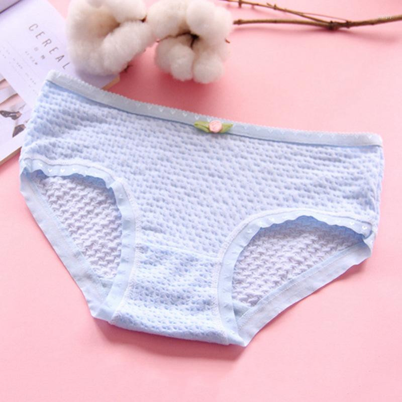 

Women's Panties Women Underwear Girls Sexy Bragas Mujer For Cotton Briefs Lingerie Ladies Tange Thong W0065, Mintgreen