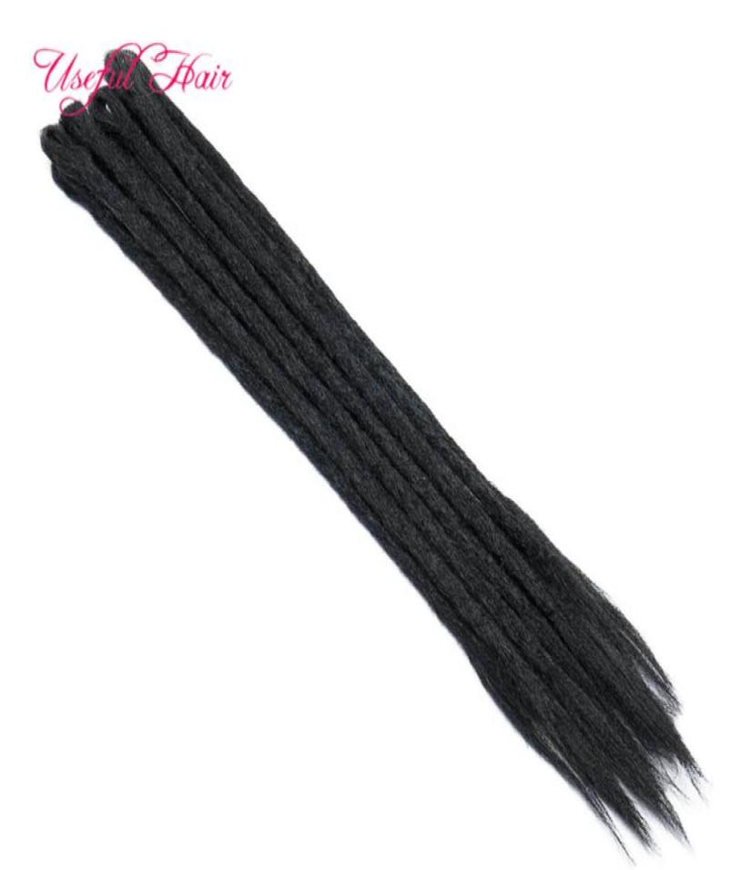 

Podread Lock Ponytail Hair Extensions Dreads Handmade Dreadlocks Extensions Reggae Crochet HipHop Dreads Crochet Braiding Hair8640372, #1