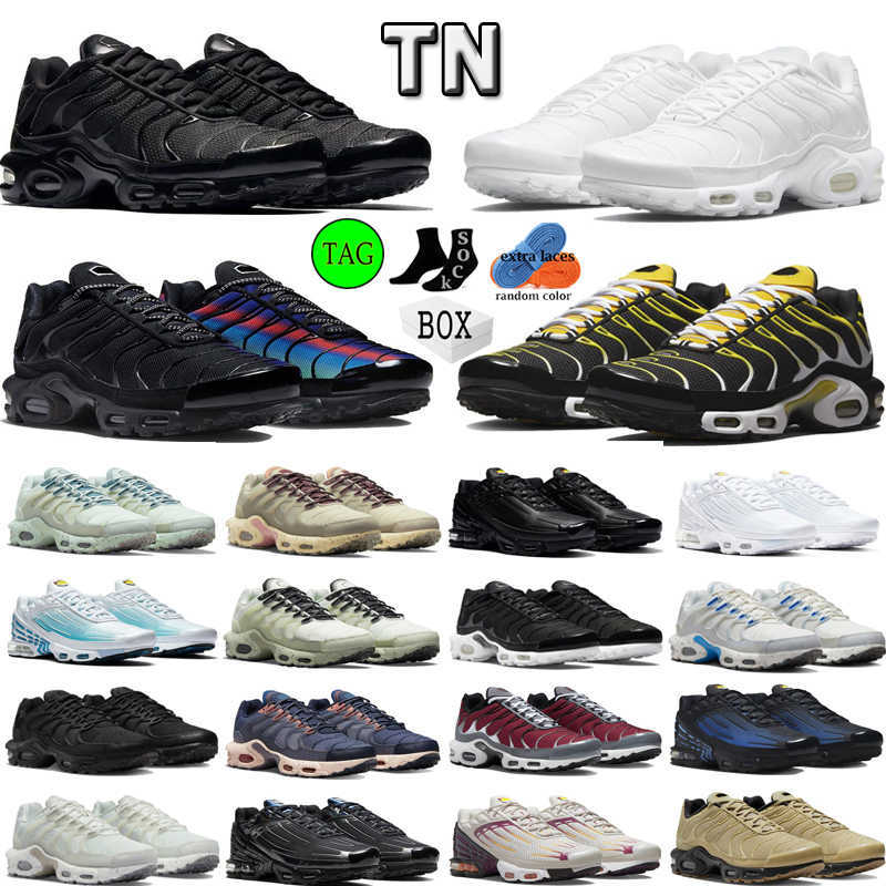 

Running shoes terrascape plus tn 3 women mens tns trainers triple black white Unity Laser Blue Bred Relective Hyper Jade outdoor sports sneakers EUR 36-46 with box, #7 triple white 36-46