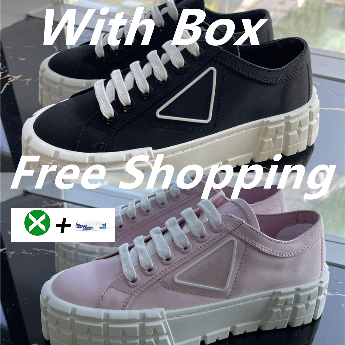 

With Box Designer Sneakers Casual Shoes Brand Dunks Trainers Luxury Canvas Sneaker Fashion Platform Solid Women Shoes Outdoor