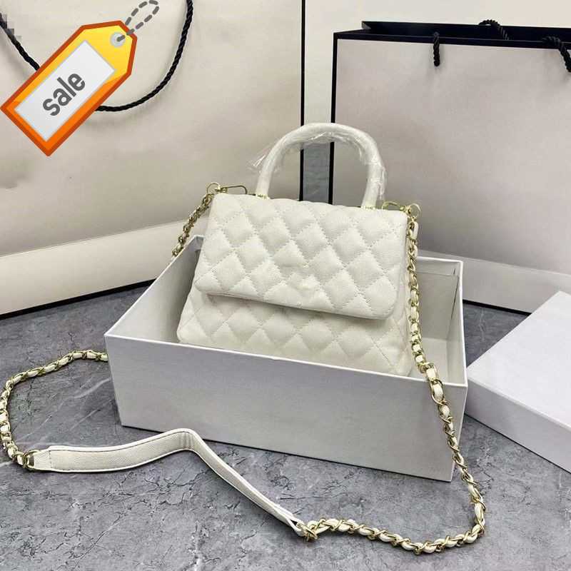 

Women's Brand Designers Handbags Fashion Little Fragrant Rhombus Chain Tote Bags Caviar Portable Everything Single Shoulder Crossbody Bag Factory Direct Sales, Caviar black
