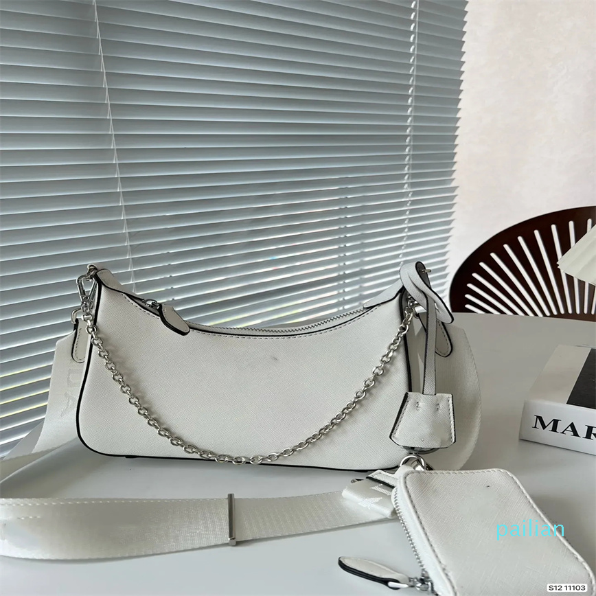 

designer bag cosmetic bags hobo men womens chain wallet messenger bag handbag shoulder bags fashion handbags, Black