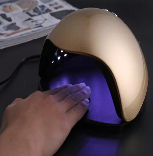 

High quality 48W UV LED Lamp 100240V nail lamp Professional Gel nail dryer Curing Light Nail Art tools6729780, Pink
