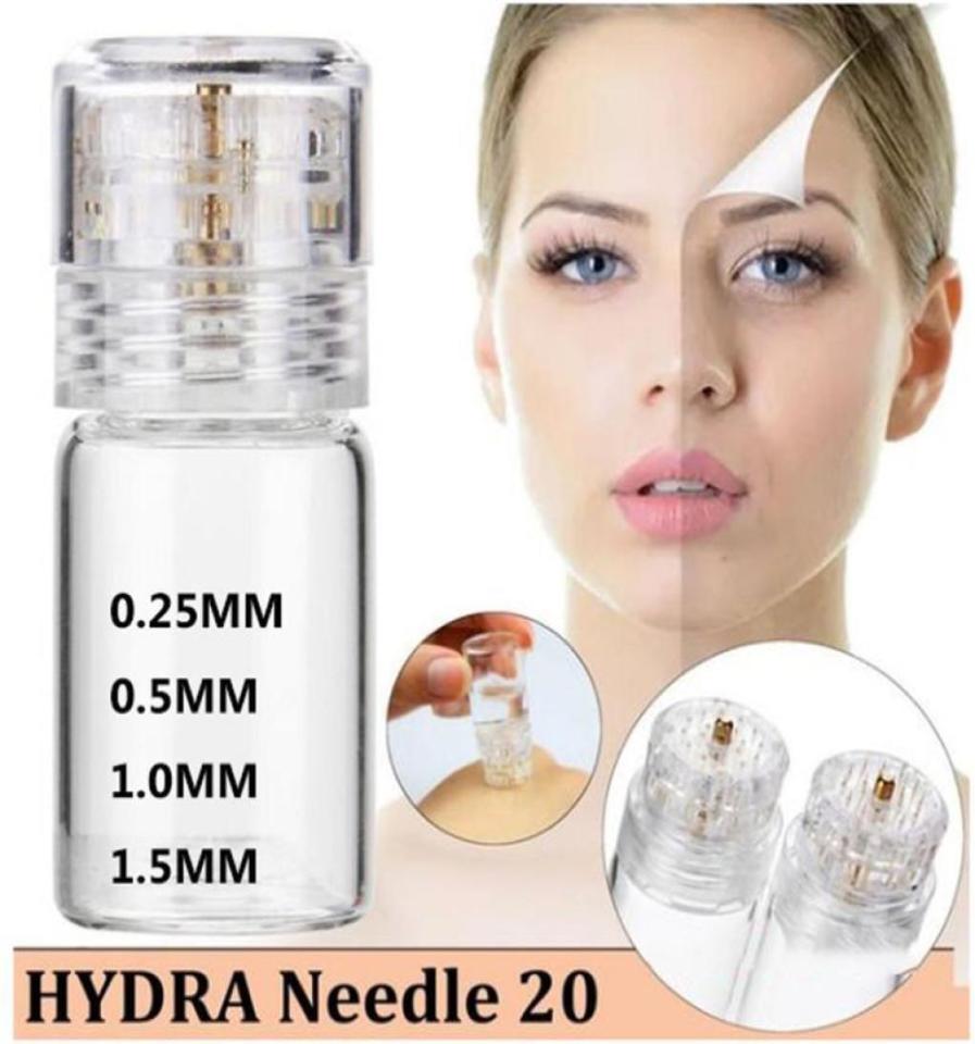 

Hydra Needle 20 stamp Aqua Micro Channel Mesotherapy Gold Needle Fine Touch System derma stamp9545992