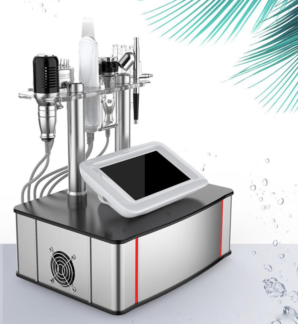 

Effective 8 IN 1 Facial Cleaning Skin Rejuvenation Microdermabrasion Scrubber RF Sprayer Cold Face Lifting Pon Ultrasonic M2409285