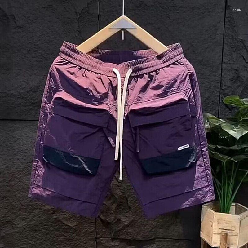 

Men's Shorts 2023 Multi-pocket Cargo Fashion Sports Beach Cropped Pants Men Summer Hip Hop Casual Gym Basketball