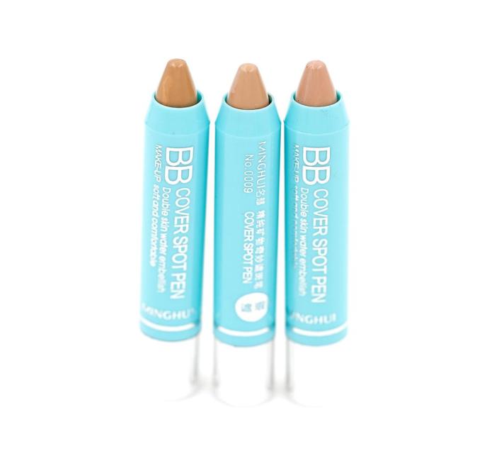 

Concealer Foundation Pencil Stick Foundation Brand concealer makeup 12pcs 3 colors Concealer Stick Face Primer 00096837139, Mixed color