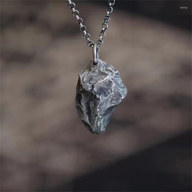 

Pendant Necklaces Simple Trend Rock Necklace Jewelry Men's Couple Gift Retro Punk Wind Personality Street