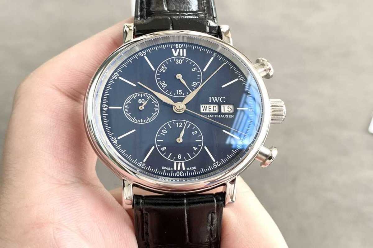 

Waterproof Designer 7750 movement Business New wrist watch I W 42mm*13.5mm mens Classic business montre iced out bezel gift TW Factory watches high quality tank 1Z