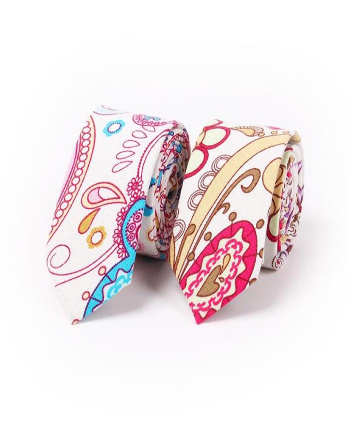 

Bow Ties 65cm Flower Narrow Neck Tie Cotton Wedding Party Gravatas Groom Necktie TieBow8885670