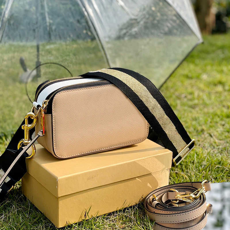 

Crossbody bags Designer Womens Tote Bag LuxurysHandbag Square Wide Shoulder Strap Fashion M Brand Camera Crossbody Bags Lady Wallet 220518, Khaki