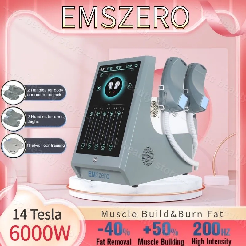 

14 Tesla DLS-EMSLIM neo Machine 6000W Emszero Hiemt Nova Neo Body Sculpt EMS Pelvic Floor Muscle Stimulate Equip