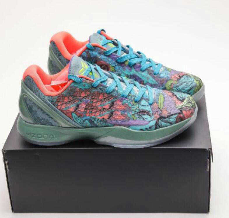 

Basketball shoes 2023 Black Mamba Forever 6 VI Mambacita Men high quality Durant Irving James Proto 6s VI Grinch Think Pink Metallic Gold sneakers a7