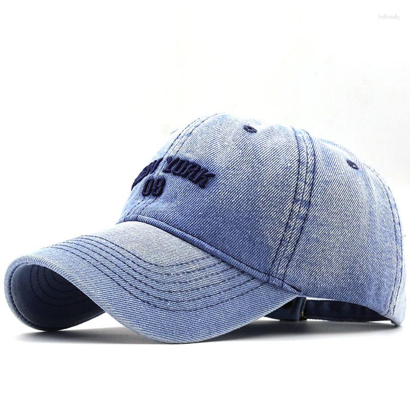 

Ball Caps Fishing Snapback Men's Distressed Hole Embroidery Simple Baseball Cap For Women Female Outdoor Leisure Cowboy Hat, Ny letter02