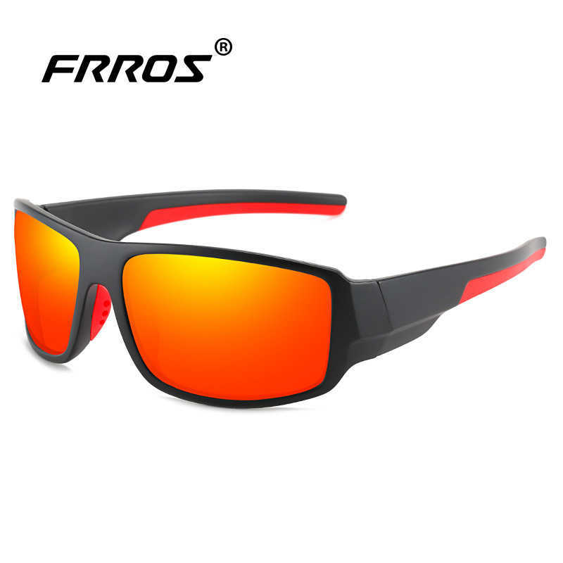

FRROS8040 non-standard sports riding polarized Sunglasses square outdoor sunglasses for men