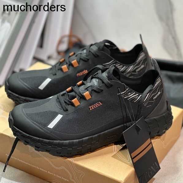 

Zegna Co-branding Ermenegildo Mens Shoes Domestic New Work New All Black Black Gold, Yellow-green