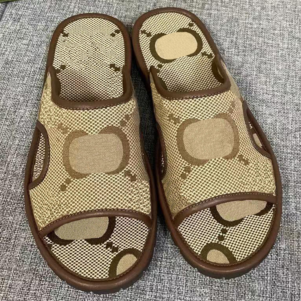 

Popular mens womens sandals slippers flat bottomed Sandals sole with signature logo summer beach sandale retro classic vacation sandals designer slides Slippers, Shipping supplement