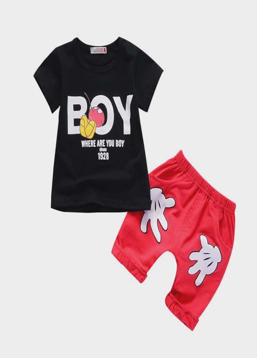 

Baby boys summer clothes sets newborn baby casual tshirtshort pants 2pcs tracksuits for boys toddler sports suits infant clothin2187038, White