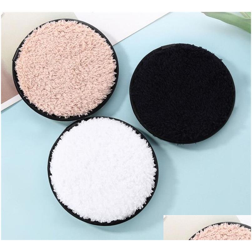 

Makeup Remover New Health Make Up Promotes Healthy Skin Microfiber Cloth Pads Towel Face Cleansing Lazy Powder Puff Drop Delivery Bea Dhusv