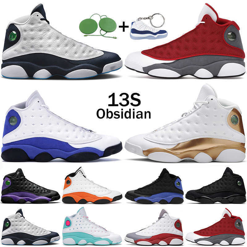 

Basketball Shoes 13s Jumpman 13 Men Women Obsidian Chicago Court Purple Red Flint Barons Atmosphere Grey Hyper Royal Wheat Mens Sports, Cap and gown