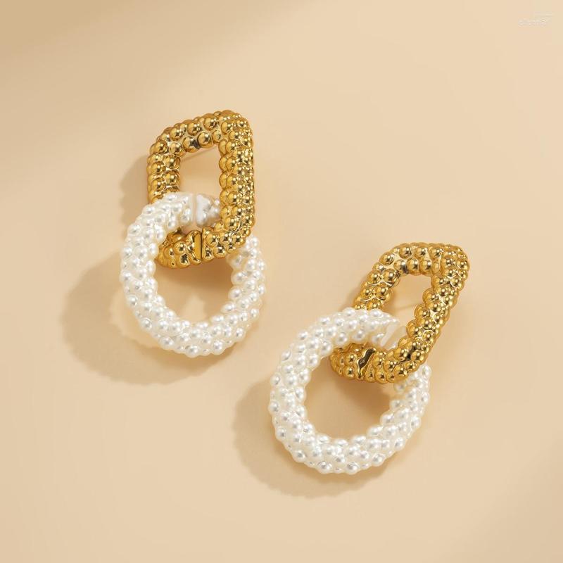 

Choker Big Statement Round Geometric Punk Alloy Metal Link Chain Necklace Gold Jewelry For Women Hiphop Short Clavicle