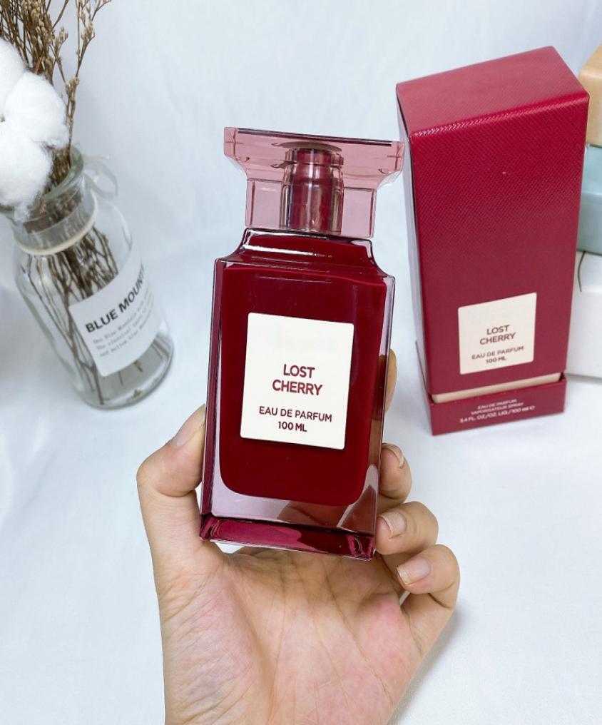 

High Quality TF 100ML LOST CHERRY perfumes fragrances for women longlasting Female Lady eau de parfum womens perfume spray deodor7810091