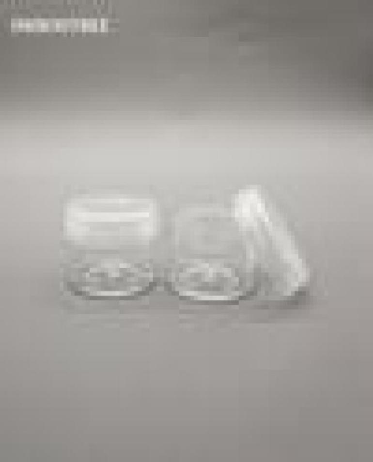 

100pcslot 15ml transparent nail powder jar loose powder jar plastic sample jar 15g PS clear jar cosmetic packing8107359