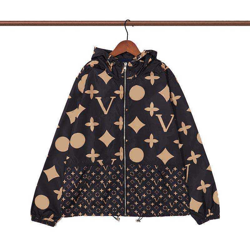 

Mens Jacket Hooded Autumn Winter Style For Men Women Windbreaker Coat Long Sleeves Fashion Jackets With Zippers Letters Printed Outwears