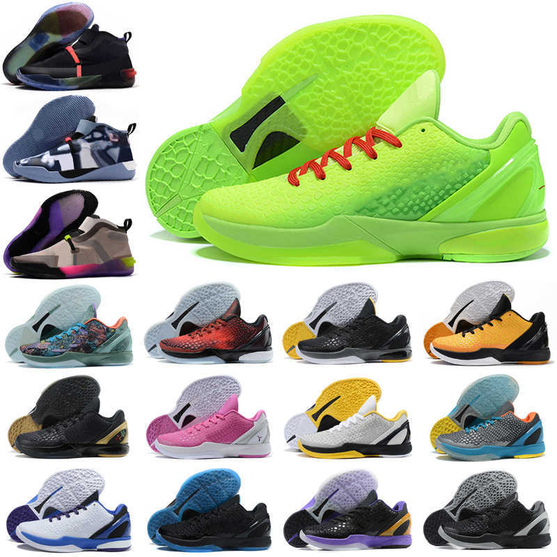 

Shoes Men Basketball Think Pink Zoom Mamba Mentality 6 Protro Kay Yow Sport shoe Size 7-12, As photo 19