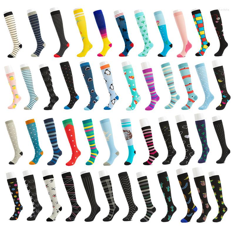 

Women Socks Compression Stockings High Quality Outdoor Sport Various Patterns Bright And Rich In Color Comfortable Man &, Gj-zjysr085